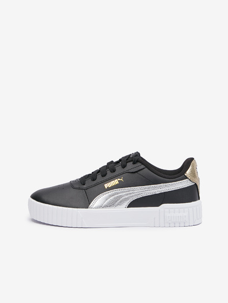 Puma Puma Carina 2.0 Metallic Shine crne ženske kožne tenisice