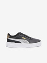 Puma Puma Carina 2.0 Metallic Shine crne ženske kožne tenisice