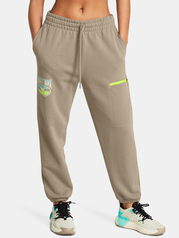 Under Armour Ženske sportske hlače Under Armour Pjt Rck Q1 HW Terry Pant
