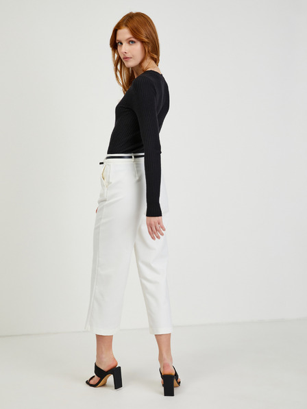 Orsay Bijele ženske kratke hlače ORSAY