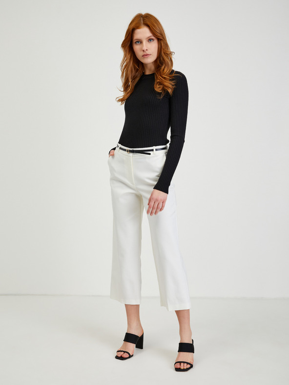 Orsay Bijele ženske kratke hlače ORSAY