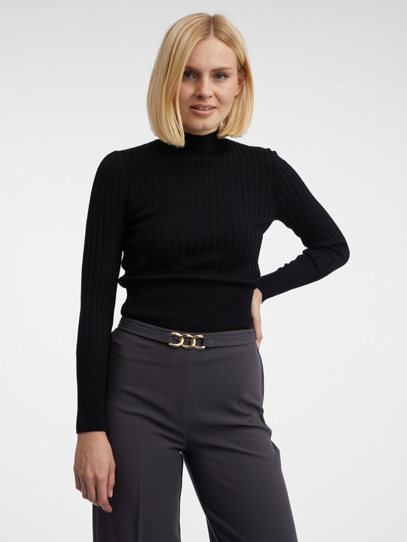 Orsay Tamno sive ženske hlače ORSAY