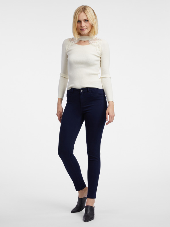 Orsay Tamnoplave ženske hlače ORSAY