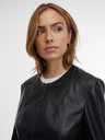 Orsay Crna ženska jakna od umjetne kože ORSAY