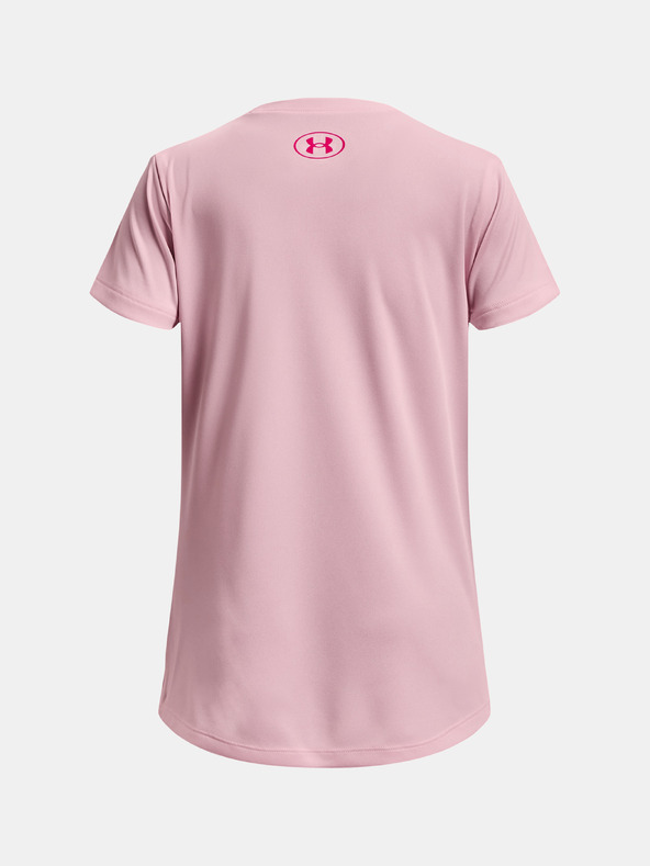 Under Armour Djevojčina majica Under Armour Tech Solid Print Fill BL SSC