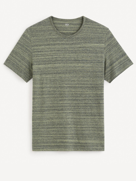 Celio Zeleno-siva muška majica Celio Gejecte