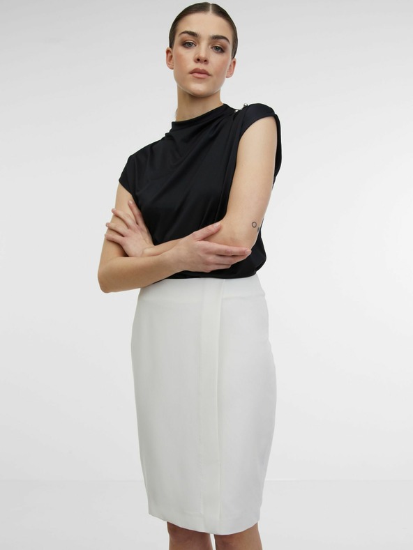 Orsay Krem ORSAY suknja