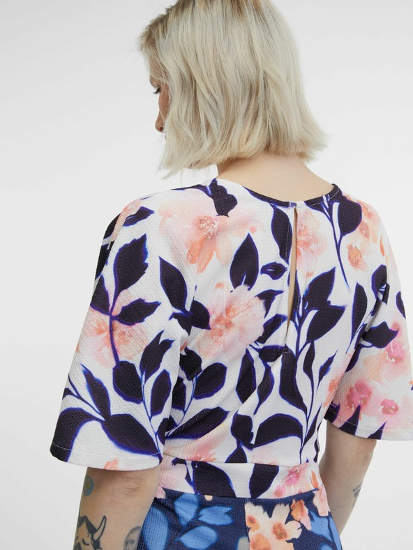 Orsay Tamnoplavi ženski cvjetni kombinezon ORSAY