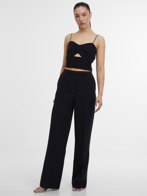 Orsay Crne ženske hlače ORSAY