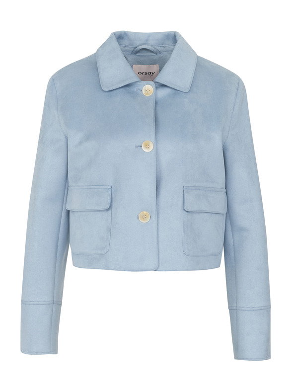 Orsay Plava ORSAY ženska jakna od brušene kože