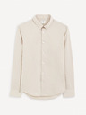 Celio Celio Masantal bež muška košulja1