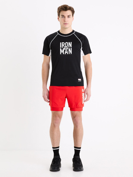 Celio Crvene sportske kratke hlače Celio Marvel - Iron Man