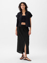 GAP Lanena midi suknja Utility GAP