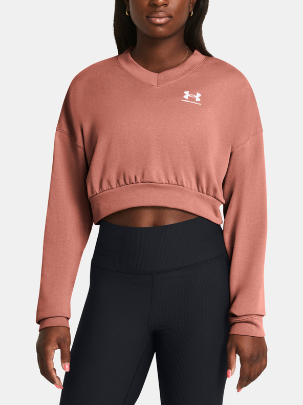 Under Armour Ženski pulover Under Armour UA Rival Terry OS Crop Crw