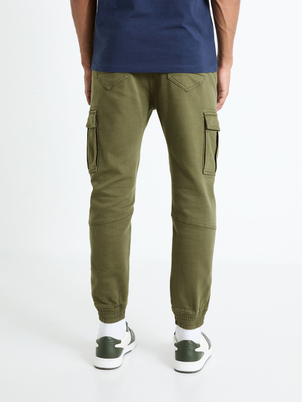 Celio Kaki muške kargo hlače Celio Cokit4