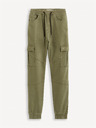 Celio Kaki muške kargo hlače Celio Cokit4