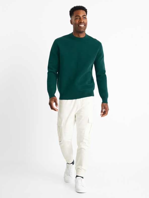 Celio Celio Cokit4 krem ​​muške cargo hlače