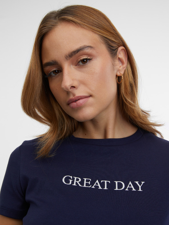 Orsay Tamnoplava ženska majica ORSAY