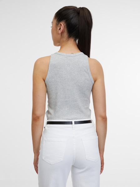 Orsay Svijetlo siva ženska majica bez rukava ORSAY