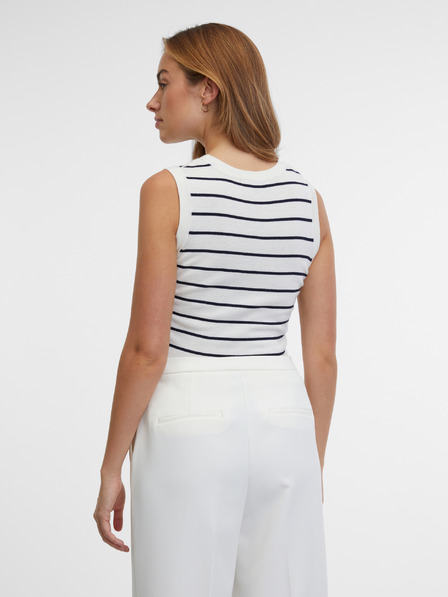 Orsay Plavo-krem prugasti ženski top ORSAY
