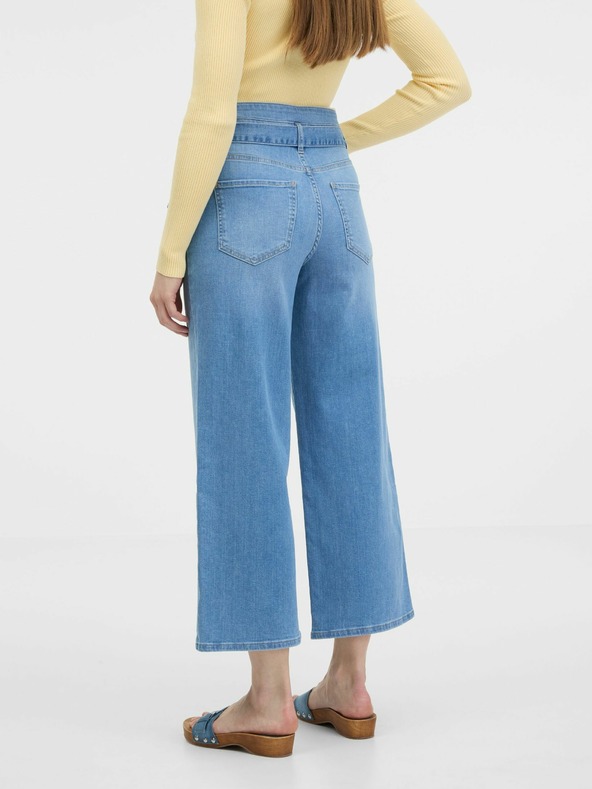 Orsay Svijetloplave ženske široke traperice ORSAY