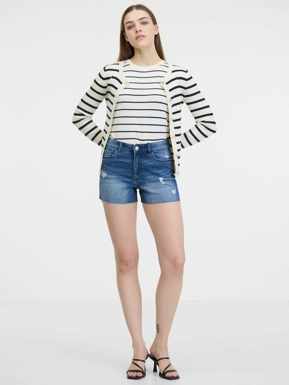 Orsay Tamnoplave ženske traper kratke hlače ORSAY