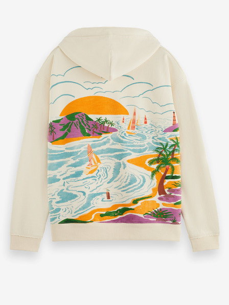 Scotch & Soda Scotch & Soda Cream muška majica s kapuljačom