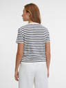 Orsay Plavo-krem ženska majica na pruge ORSAY