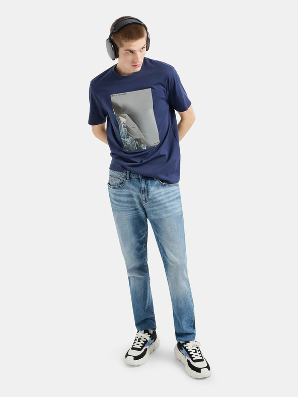 Armani Exchange Armani Exchange tamnoplava muška majica