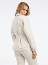 Orsay Bež ženska traper jakna s uzorkom ORSAY