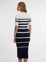 Orsay Plava ženska haljina na pruge ORSAY