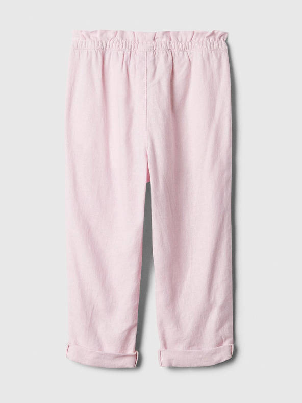 GAP Dječje lanene hlače GAP