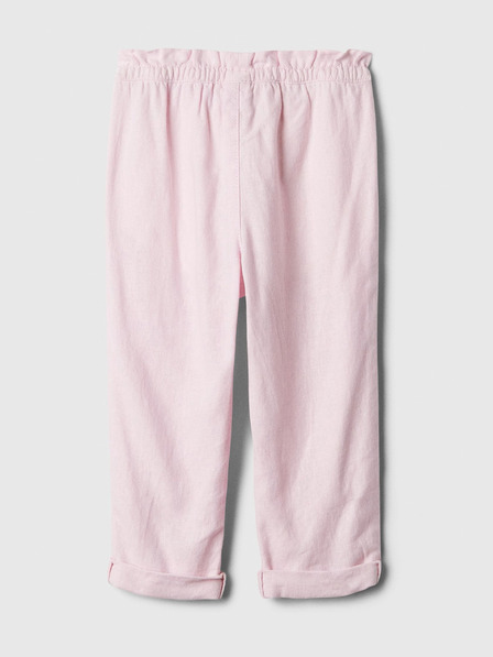 GAP Dječje lanene hlače GAP