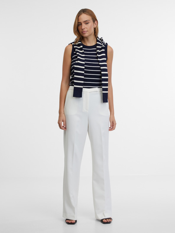 Orsay Tamno plavi prugasti ženski kardigan ORSAY