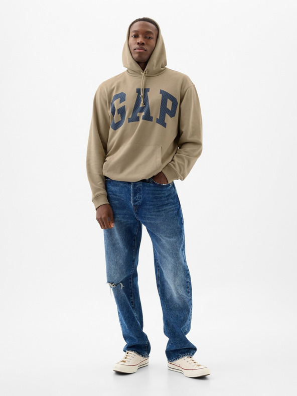 GAP Hoodie s kapuljačom s logotipom GAP