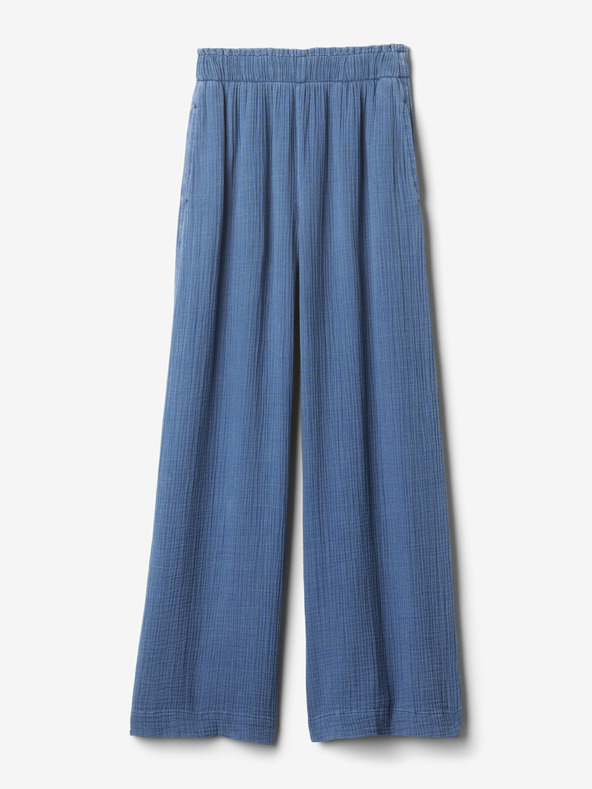 GAP Muslin hlače Wide GAP