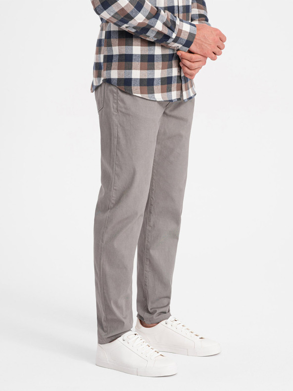 Ombre Clothing Sive muške chino hlače Ombre odjeća