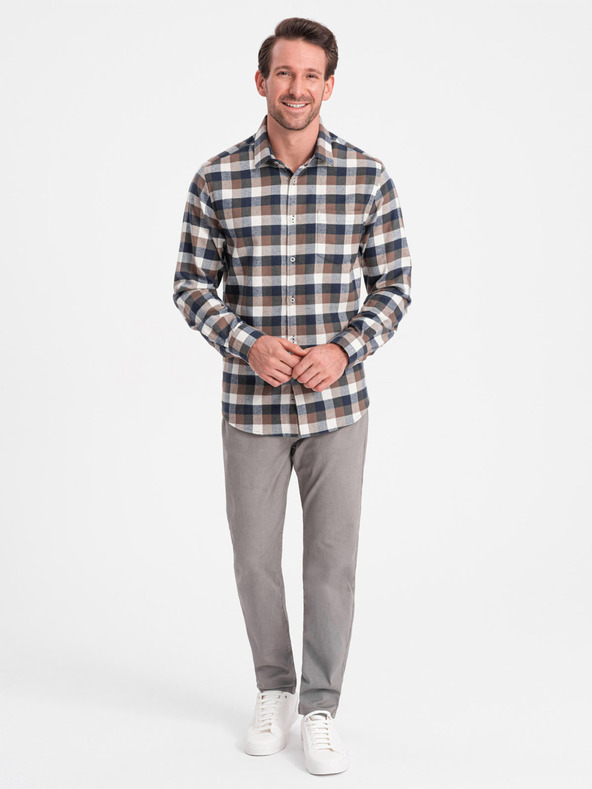 Ombre Clothing Sive muške chino hlače Ombre odjeća