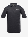 ALPINE PRO Crna muška polo majica ALPINE PRO Coowel