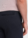 Ombre Clothing Tamnoplave muške kratke hlače s džepovima Ombre Clothing
