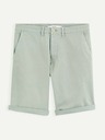 Celio Svijetlo zelene muške chino kratke hlače Celio Bochinobm