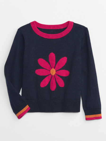 GAP Baby pulover s cvjetom GAP
