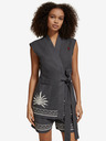 Scotch & Soda Sivi ženski prsluk s primjesama lana Scotch & Soda