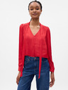 GAP Bluza s V-izrezom GAP