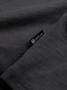 Ombre Clothing Tamno siva muška osnovna majica Ombre Clothing
