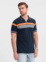 Ombre Clothing Tamnoplava muška polo majica Ombre Clothing