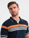 Ombre Clothing Tamnoplava muška polo majica Ombre Clothing