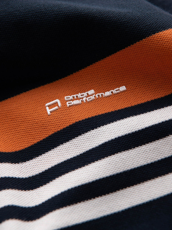 Ombre Clothing Tamnoplava muška polo majica Ombre Clothing