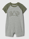 GAP Dojenački kratki kombinezon Brannan Bear sa logom GAP