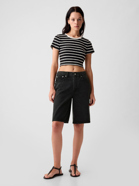 GAP Jeans kratke hlače JORT srednji struk GAP